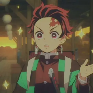 🌊 78071ea0 Tanjiro Kamado Demon Slayer anime, demon slayer, tanjiro, shonen, manga whatsapp sticker