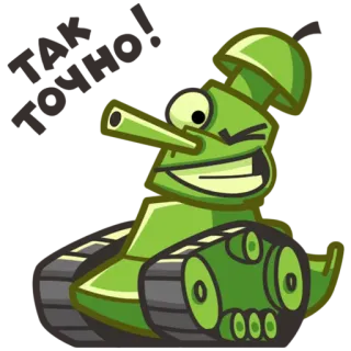 😉 aa352536 戦車, 漫画, 車両, 軍事, 緑 telegram sticker