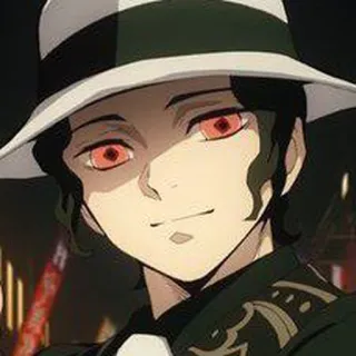 🥀 137bac57 Muzan Kibutsuji Demon Slayer 动漫, 鬼灭之刃, 鬼舞辻无惨, 角色, 卡通, 漫画 telegram sticker