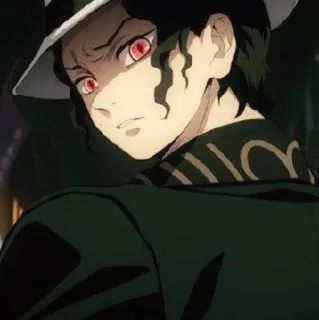 🥀 1aed5b88 Muzan Kibutsuji Demon Slayer 动漫, 恶魔, 鬼舞辻, 无惨, 鬼灭之刃 telegram sticker