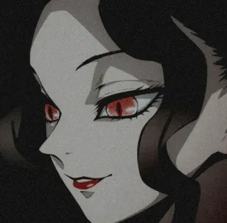 🥀 9a745fa2 Muzan Kibutsuji Demon Slayer 鬼舞辻无惨, 鬼灭之刃, 动漫, 恶魔 telegram sticker