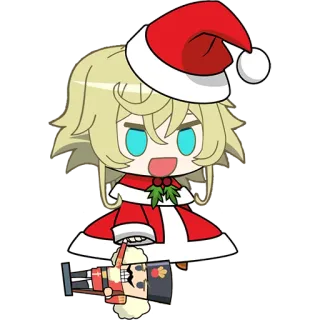 🤶 34ecdca4 Tanya Degurechaff Youjo Senki Anime, Noël, Loli, Militaire, Guerre, Offensant, Tanya Degurechaff, Youjo Senki telegram sticker