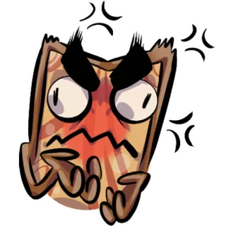 😡 db48fb2a 화난, 스티커, 만화, 좌절, 불쾌한, 짜증 telegram sticker