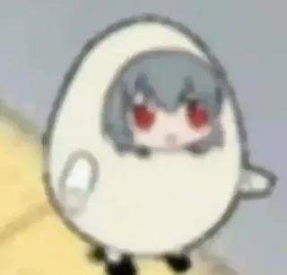 🌊 de886e67 卵, アニメ, 漫画, かわいい, 面白い, キャラクター telegram sticker