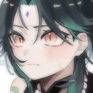 🌟 07c5a848 Xiao Anime personage, Videogame, Xiao, Genshin Impact telegram sticker