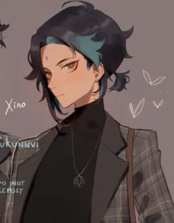 🌟 5696f939 Xiao Anime, Genshin Impact, Xiao, Fanart telegram sticker