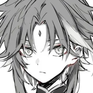 🌟 94340f21 Xiao Genshin Impact Anime, Manga, Kunst, Tekening, Sticker, Digitale kunst, Fanart telegram sticker