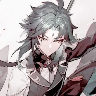 🌟 ecec87e9 Xiao Genshin Impact Anime, Videogame, Xiao, Genshin Impact, Personage, Spel, Fanart telegram sticker