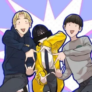 😁 c0c36deb Kartun, Karakter, Anime, Remaja, Pose whatsapp sticker