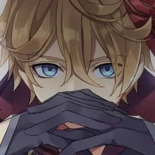 🥨 16f7a344 Tartaglia Genshin Impact Anime, Game, Karakter, Genshin Impact, Tartaglia telegram sticker