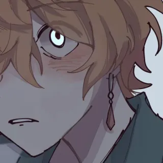 🥨 87686fe0 Anime, Manga, Karakter, Potret, Ilustrasi, Seni, Seni digital telegram sticker