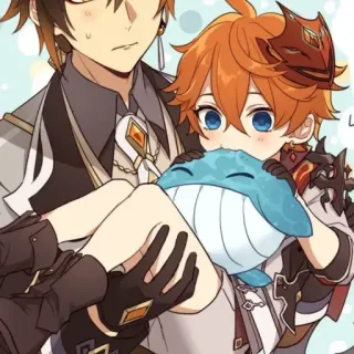 Childe @IntoGatesOfTime telegram stickers