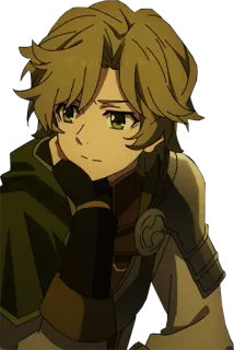 😒 7a8a6ab9 anime, boy, character, illustration telegram sticker