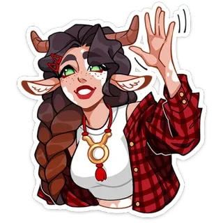 Таура @TgSticker telegram stickers