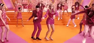 🕴 3c75a4a6 танец, ретро, мода, группа, выступление, сцена telegram sticker