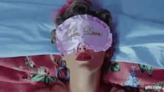 🌈 42315ef3 Calm Down спокойствие, сон, красота, девушка, маска для сна telegram sticker