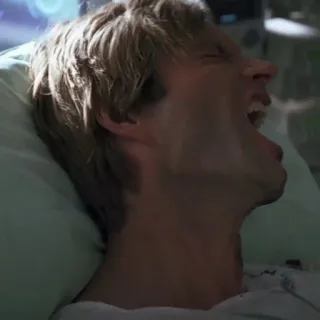 🦇 27738074 urlo, urlare, angoscia, sofferenza, dolore telegram sticker