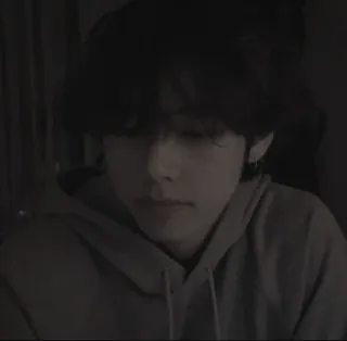 ▪️ 9f437f61 osoba, mężczyzna, koreański, azjatycki, bluza z kapturem, chłopak, twarz telegram sticker