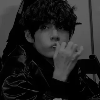 ▪️ bae4cd50 osoba, mężczyzna, portret, czarno-białe telegram sticker