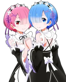 Team Rem telegram stickers