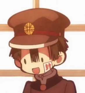 🔲 d81ac4cd Hanako-kun Toilet-Bound Hanako-kun anime, manga, cute, ghost, hanako kun, toilet bound hanako kun whatsapp sticker