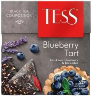 🫐 581e5296 BLACK TEA
COMPOSITION
TESS
Blueberry
Tart
black tea, blueberry
& lavender
20
pyramid
tea bags tè, mirtillo, crostata, bevanda, bibita telegram sticker