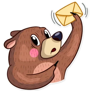 Honey Bear telegram stickers