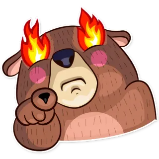 Honey Bear telegram stickers