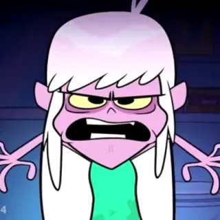 💀 6a60f92c Dessin animé, En colère, Monstre, Vilain, Maléfique whatsapp sticker