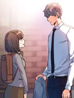 ✨ 6c00c204 アニメ, マンガ, 女子高生, カップル, 恋愛 telegram sticker