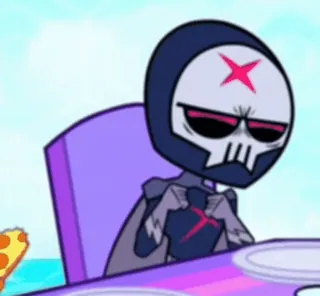 🔥 c4fafbcc Red X Teen Titans Go! 만화, 캐릭터, 애니메이션, 레드 엑스, 틴 타이탄 GO! telegram sticker