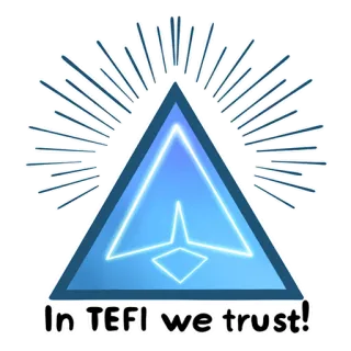 👊 477e20f2 In TEFI we trust! telegram sticker