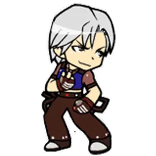 😊 98a12c51 anime, fighter, fighting, martial arts telegram sticker