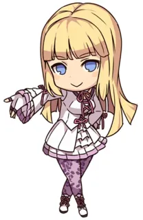 🙂 b5b7d163 จิบิ, อนิเมะ, มังงะ, น่ารัก, ผู้หญิง whatsapp sticker