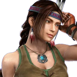 😄 c3ead721 Julia Chang Julia Chang, Tekken, Videospielcharakter, Kämpfer, Indianer, Federn, Stirnband whatsapp sticker