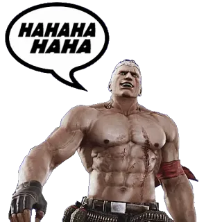 😂 c7df0e6d Craig Marduk Tekken HAHAHA HAHA Craig Marduk, Tekken, Fighting Game, Lachen, Videospiel, Granaten whatsapp sticker