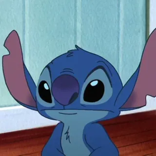 🙂‍↕️ 66eb94ea Stitch stitch, lilo & stitch, disney, cartoon, alien, süß, animiert, blau telegram sticker