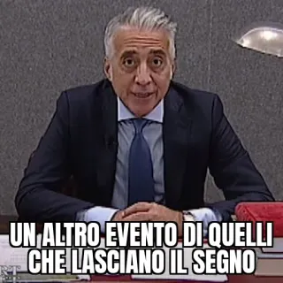 🗞 d8c8669e UN ALTRO EVENTO DI QUELLI CHE LASCIANO IL SEGNO telegram sticker