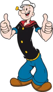 TelStick-Pack Popeye telegram stickers