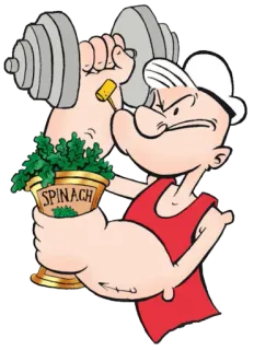 TelStick-Pack Popeye telegram stickers