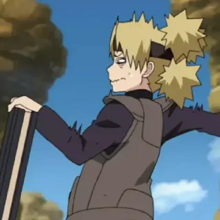 ➰ 0d13a7ad Temari Naruto Аниме, Персонаж, Мультфильм, Темари, Наруто telegram sticker