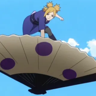 🥠 6893cd0a Temari Naruto Аниме, Ниндзя, Фан, Темари, Наруто telegram sticker