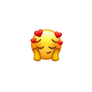 ❤️ 8b54d472 表情符号, 爱, 爱心, 可爱, 表情, 脸 whatsapp sticker
