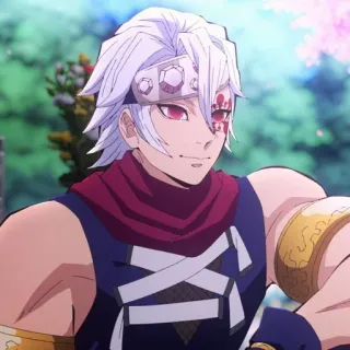 🙂 788c81ed Tengen Uzui Demon Slayer anime, demon slayer, tengen uzui whatsapp sticker