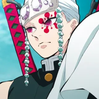 Tengen Uzui by @animestickersii telegram stickers