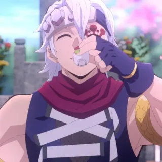 💎 986698c3 Tengen Uzui Demon Slayer Anime, Demon Slayer, Tengen Uzui, Uzui, Personagem telegram sticker