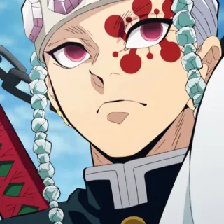 💎 9f6ce65c Tengen Uzui Demon Slayer Anime, Espadachim, Luta, Batalha, Demon Slayer, Tengen Uzui telegram sticker