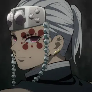 💎 b6445861 Tengen Uzui Demon Slayer Anime, Demon Slayer, Tengen Uzui, Hashira, Hashira do Som telegram sticker