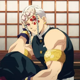 💎 b903b50d Tengen Uzui Demon Slayer Anime, Demon Slayer, Tengen Uzui, Personagem, Entretenimento, Personagem de anime telegram sticker