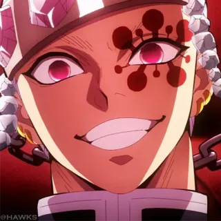 💎 6c175179 Tengen Uzui Demon Slayer anime, demon slayer, manga, uzui, tengen telegram sticker